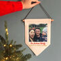 Believe In Christmas Family Photo Decoration Banner, thumbnail 2 of 8