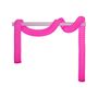 Streamer Garland Paper Decoration Bright Pink 2m, thumbnail 1 of 4