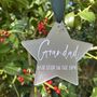 Remembrance Star In The Sky Christmas Decoration, thumbnail 1 of 6