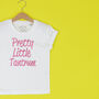 'Pretty Little Tantrum' Kids T Shirt, thumbnail 1 of 2