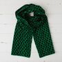 Leopard Lambswool Reversible Scarf, thumbnail 1 of 12