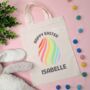 Multicoloured Personalised Easter Egg Hunt Bag, thumbnail 1 of 2