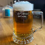 70th Birthday Stein Beer Glass, thumbnail 1 of 5
