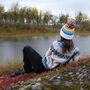 Glacier Rainbow Reflective Super Bobble Hat, thumbnail 5 of 6