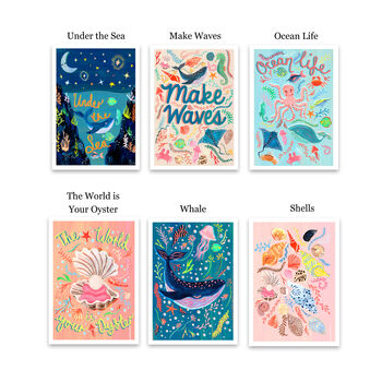 Under The Sea Print Set, 5 of 11