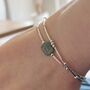 Kyanite Silver Rope Bracelet, thumbnail 1 of 6