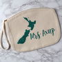 Personalised Glittery Destination Travel Pouch, thumbnail 2 of 3
