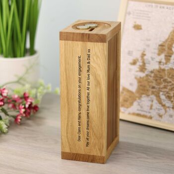Personalised Couples Money Box Gift, 5 of 8