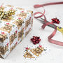 Xmas Wrapping Paper 'Merry And Bright' Christmas, thumbnail 2 of 3