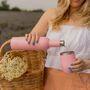 Pink Insulated Wine Bottle, thumbnail 1 of 10