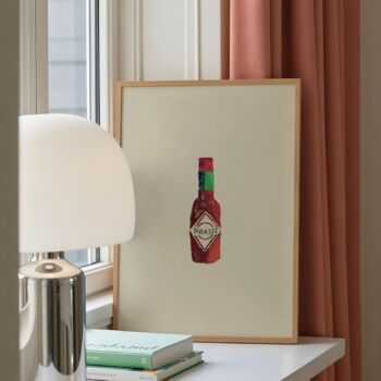 Tabasco Hot Sauce Print, 5 of 6