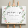 Floral Wedding Dancing Feet Sign 'Paige', thumbnail 3 of 8
