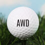 Personalised Initials Golf Ball Gift, thumbnail 1 of 3