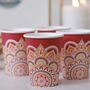 Multicoloured Paper Diwali Cups X Eight, thumbnail 1 of 2