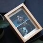 Pull Out Two Way Birch Wood Photo Display Frame, thumbnail 2 of 12