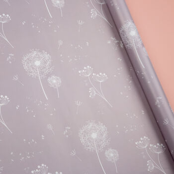 Dandelion Seeds Botanical Wrapping Paper Set, 8 of 8