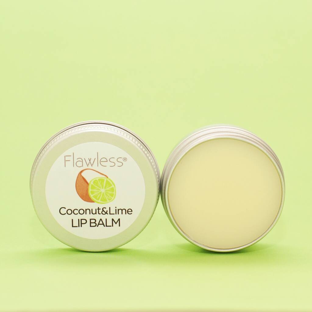 Vegan Lip Balm Coconut Oil And Lime, 1 of 5