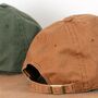 ‘I Think I Need More Coffee’ Cotton Baseball Cap, thumbnail 5 of 9
