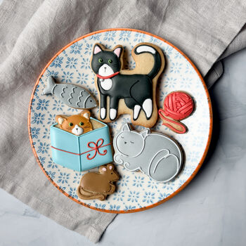 Cat Lover Iced Biscuit Box, 2 of 2