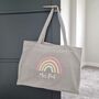 Personalised Rainbow Tote Bag, thumbnail 1 of 3