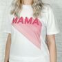 Mama Retro Shades Of Pink T Shirt, thumbnail 1 of 4