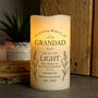 Personalised Sympathy Memorial LED Candle, thumbnail 3 of 3