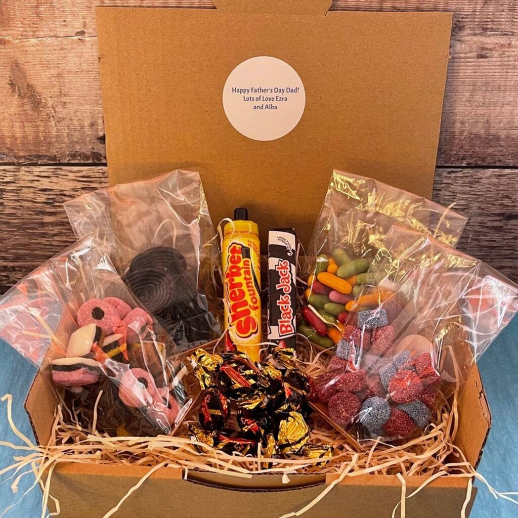 Personalised Father's Day Liquorice Box By Cocoapod Chocolates