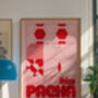 Pacha Ibiza Club Print | Poster | Wall Art | Geometric | Dj | Clubbing | Patterned | Bauhaus | Print | House Music, thumbnail 3 of 8