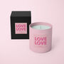 Love Love Candles Soy Wax Candle, thumbnail 2 of 4