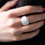 Chunky Wrapped Ring, thumbnail 1 of 5