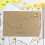 Personalised Congratulations Card With Stars, thumbnail 1 of 4
