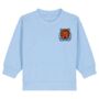 Babies Tiger Organic Cotton Sweatshirt, thumbnail 7 of 7