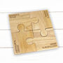 Personalised Free Text Jigsaw Coasters, thumbnail 1 of 5