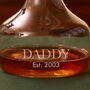 Luxury Personalised Daddy Decanter Gift Set, thumbnail 3 of 6