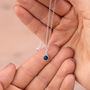Sapphire Necklace, September Birthstone, thumbnail 1 of 12