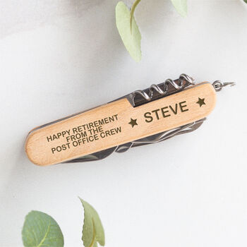 Personalised Star Pen Knife Multi Tool, 5 of 5