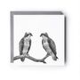 Osprey Perched Wildlife Greeting Card, thumbnail 2 of 6