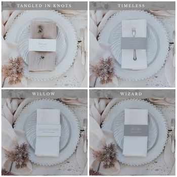 Wedding Napkin Note Cards, 10 of 12