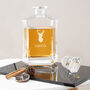 Personalised Luxury Stag Glass Decanter, thumbnail 3 of 5
