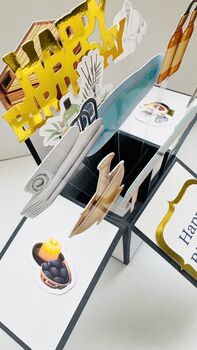 Personalisable Spa Themed 3D Greeting/Gift Card, 6 of 8