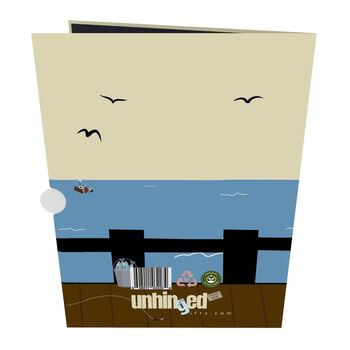 Deeply Alureing! Funny Valentine's Card With Joke Pop Up Fish, 7 of 7