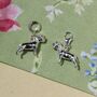 Staffordshire Bull Terrier Charm Sterling Silver, thumbnail 2 of 8