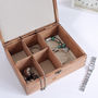 Personalised Large Wooden Name Jewellery Box, thumbnail 4 of 8