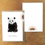 Giant Panda A6 Greetings Card, thumbnail 3 of 7