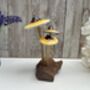 Psychedelic Yellow Amanita Mushroom Sculpture Small, thumbnail 9 of 12