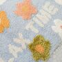 Relax Time Flower Floral Bath Mat, thumbnail 2 of 2