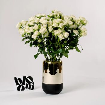 Snowflake White Spray Rose Bouquet, 3 of 3