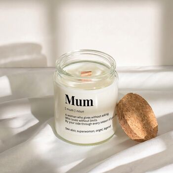 Mum Thank You Gifts Scented Candle, 3 of 6