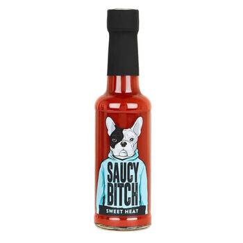Saucy Bitch Hot Sauce Five Bottle Gift Pack, 4 of 6