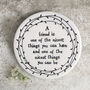 A Friend Is One Of The Nicest Things Porcelain Coaster, thumbnail 5 of 5